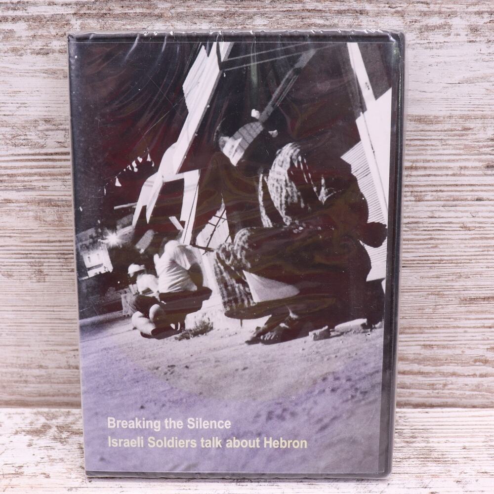 Breaking The Silence Israeli Soldiers Talk About Hebron DVD New Sealed